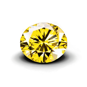 Brilliant Cut Yellow Diamond Icon Png 93 PNG Image