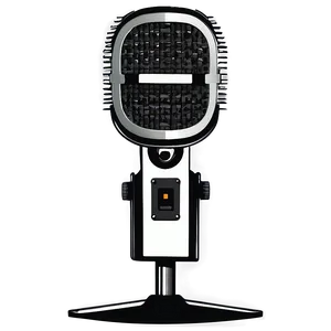 Broadcast Grade Podcast Mic Png Yfh84 PNG Image