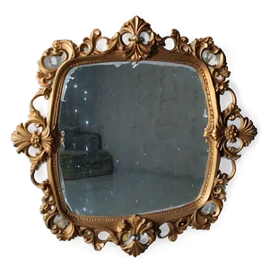 Broken Mirror Aesthetic Png Vdo PNG Image