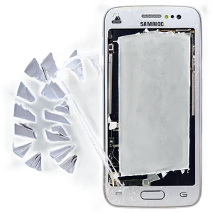 Broken Phone Screen Png For34 PNG Image