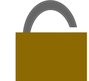 Brown Handbag Icon Simple Design PNG Image