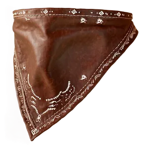 Brown Leather Bandana Png Muu32 PNG Image