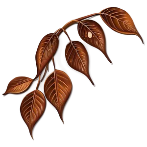 Brown Leaves Falling Png 40 PNG Image