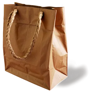 Brown Paper Bag Design Png 06282024 PNG Image