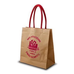 Brown Paper Carry Bag Png Tqh PNG Image