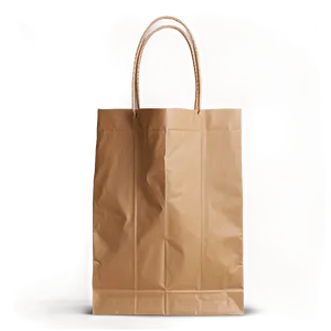 Brown Paper Shopping Bag Png Wjs PNG Image