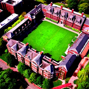 Brown University Quad Aerial View Png Edp PNG Image