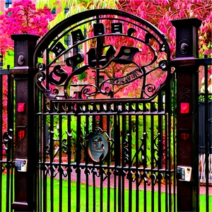 Brown University Van Wickle Gates Png 84 PNG Image