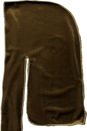 Brown Velvet Durag Texture PNG Image