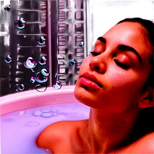 Bubble Bath Self Care Png 2 PNG Image