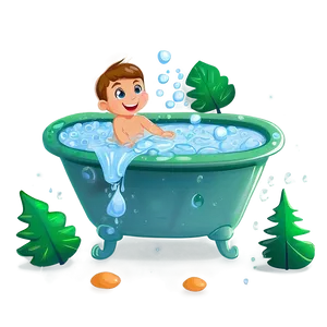 Bubble Bath Time Png Vsj PNG Image