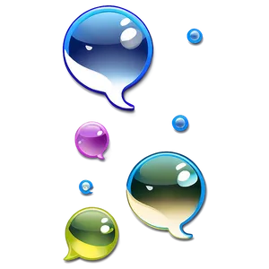 Bubble Chat For Messaging App Png Snp89 PNG Image