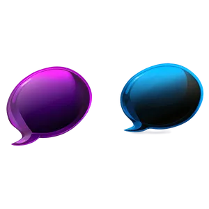 Bubble Chat In Different Colors Png Ucr PNG Image