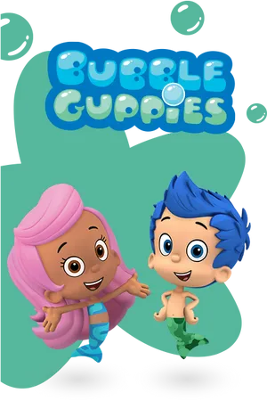 Bubble Guppies Characters Mollyand Gil PNG Image