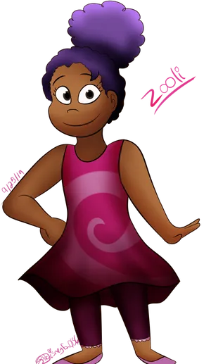 Bubble Guppies Zooli Character Illustration PNG Image