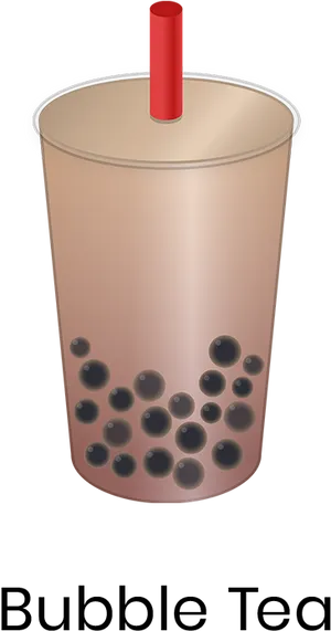 Bubble Tea Illustration PNG Image