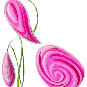 Bubblegum Pink Swirl Png Acj PNG Image