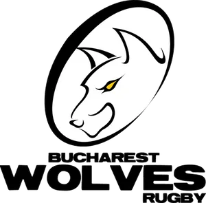 Bucharest Wolves Rugby Logo PNG Image