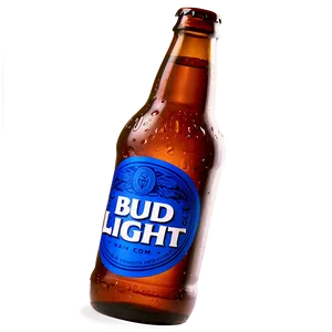 Bud Light Bottle B PNG Image