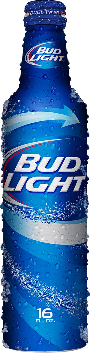 Bud Light Bottle Cool Twist Cap PNG Image