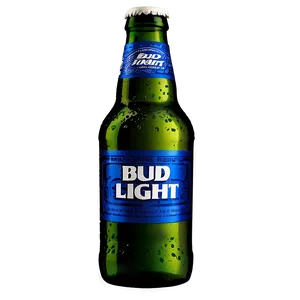 Bud Light Bottle For Editing Png 1 PNG Image