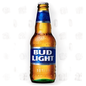 Bud Light Bottle Isolated Png Wuh18 PNG Image