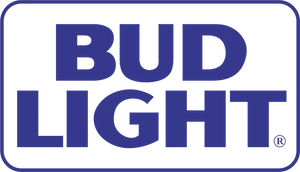 Bud Light Logo Purple Background PNG Image