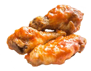 Buffalo Chicken Wings Transparent Background PNG Image