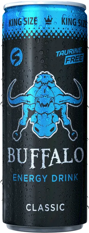 Buffalo Energy Drink Can King Size PNG Image