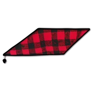 Buffalo Plaid Dog Bandana Png Stq84 PNG Image