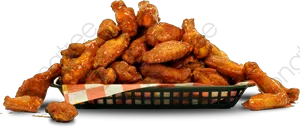 Buffalo Wings Platter PNG Image