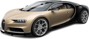 Bugatti Chiron Luxury Sports Car PNG Image