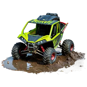 Buggy In The Mud Png 96 PNG Image