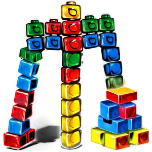 Building Blocks Set Png Vuu PNG Image