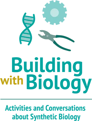 Building_with_ Biology_ Synthetic_ Logo PNG Image