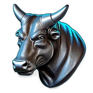 Bull Head Cartoon Png 06132024 PNG Image