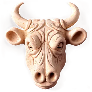 Bull Head Carving Png 23 PNG Image