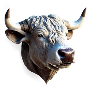 Bull Head Sketch Png 06132024 PNG Image