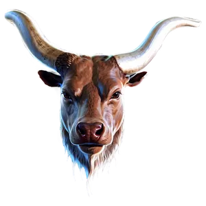 Bull Head Sketch Png 5 PNG Image