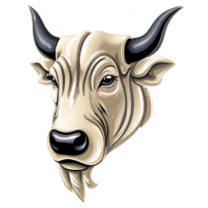 Bull Head Vector Png 06132024 PNG Image