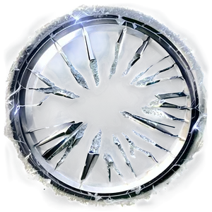 Bullet Hole Broken Glass Png 30 PNG Image