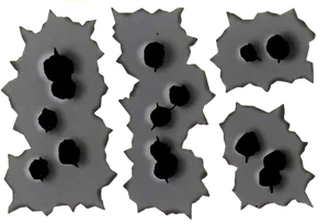 Bullet_ Holes_ Texture_ Graphic PNG Image