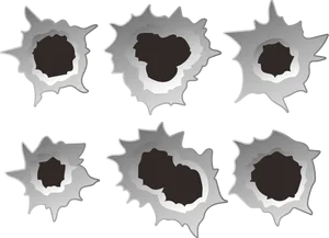 Bullet Holes Texture PNG Image