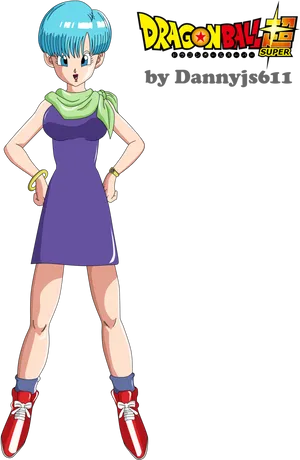 Bulma Dragon Ball Super Character PNG Image