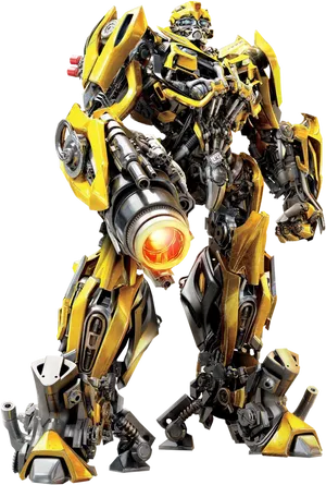 Bumblebee Transformers Autobot PNG Image