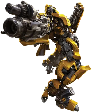 Bumblebee Transformers Autobot Warrior PNG Image