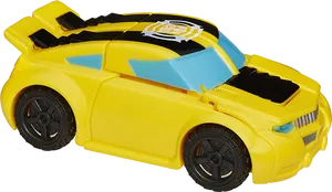 Bumblebee Transformers Toy Car PNG Image