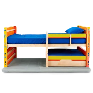 Bunk Bed With Desk Png Ypv56 PNG Image