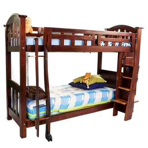 Bunk Bed With Stairs Png Fwx PNG Image