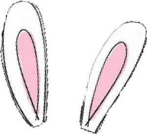 Bunny Ears Illustration.png PNG Image